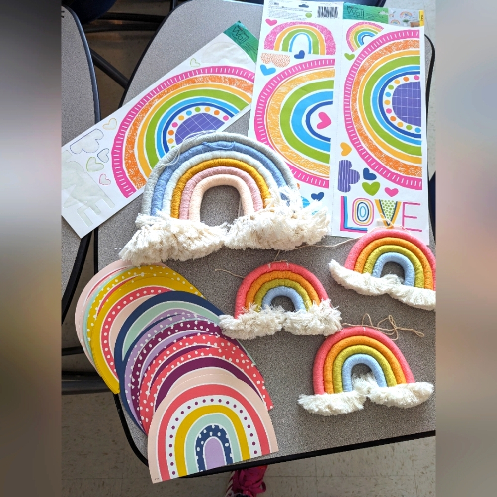 Rainbow Room Decor: Classroom,  Bedroom, or Other